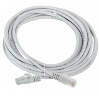 ITK PC01-C5EU-5M-G Шнур коммутационный кат. 5Е UTP 5м серый GENERICA
