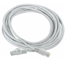 ITK PC01-C5EU-5M-G Шнур коммутационный кат. 5Е UTP 5м серый GENERICA