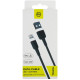 Кабель для Apple Lightning Red Line liquid silicone 3А УТ000030880 1м черный