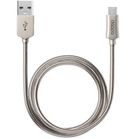 Кабель USB-MicroUSB 1.2m Deppa 72273 алюминий