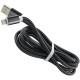 Кабель для Apple Lightning Red Line УТ000017394 нейлоновая оплетка 2м черный