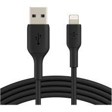 Кабель для Apple Lightning Belkin 1 м черный CAA001bt1MBK