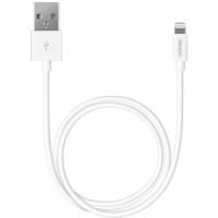 Кабель для Apple Lightning MFI Deppa 1.2м белый (72128)