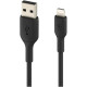 Кабель для Apple Lightning Belkin 1 м черный CAA001bt1MBK