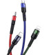 Кабель 4 в 1 Usams SJ317USB01 1.2м черный