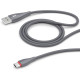 Кабель USB2.0 - Type C 1m Deppa 72289 ceramic серый