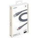 Кабель USB2.0 - Type C 1m Deppa 72289 ceramic серый