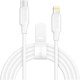 Кабель для Apple USB-C - Lightning Crown CMCU-3060CL 1м белый