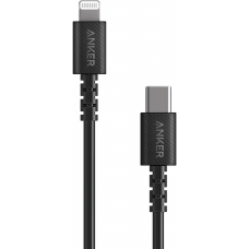 Кабель для Apple USB-C - Lightning MFI Anker Select+ 0.9м черный