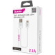 Кабель для Apple Lightning Olmio 038687 2м белый