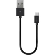 Кабель USB2.0-Type C 2m Deppa 72313 черный
