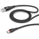 Кабель USB2.0 - Type C 1m Deppa 72288 ceramic черный
