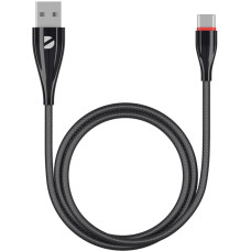 Кабель USB2.0 - Type C 1m Deppa 72288 ceramic черный