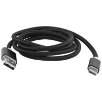 Кабель USB3.0-Type C 1m Red Line УТ000011689 нейлоновая оплетка черный