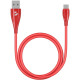 Кабель USB2.0 - Type C 1m Deppa 72290 ceramic красный