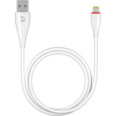 Кабель для Apple Lightning Deppa Ceramic 1 м белый 72291