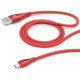 Кабель USB-MicroUSB 1m Deppa 72287 красный ceramic