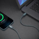 Кабель для Apple USB-C - Lightning MFI Deppa 1.2м серый (72320)