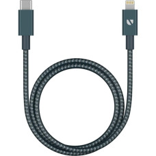 Кабель для Apple USB-C - Lightning MFI Deppa 1.2м серый (72320)