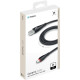 Кабель USB-MicroUSB 1m Deppa 72285 черный ceramic