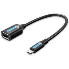 OTG кабель для мобильных устройств USB2.0 Af-microB OTG 0,15м. Vention ( CCUBB )