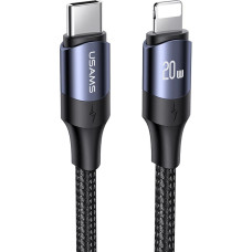Кабель для Apple USB-C - Lightning Usams US-SJ521 20W 1.2м черный