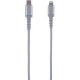 Кабель для Apple USB-C - Lightning MFI Red Line УТ000018477 1м серебристый