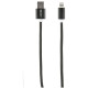 Кабель для Apple Lightning Red Line УТ000013405 нейлоновая оплетка 1м черный