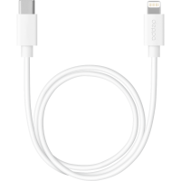Кабель для Apple USB-C - Lightning Deppa 1.2м белый (72236)