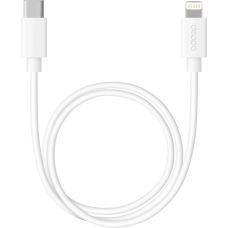 Кабель для Apple USB-C - Lightning Deppa 1.2м белый (72236)