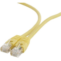 Патч-корд UTP 0.25м категория 6 желтый
