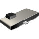 Ридер карт памяти внешний GiNZZU, ( GR-867UB ) Черный Type C HDMI+2xUSB3.0+GIGA LAN+U3:SD/TF