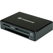 Ридер карт памяти внешний Transcend All in 1 Multi SDHC (TS-RDC8K2) USB 3.1/3.0 Type-C Чёрный