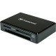 Ридер карт памяти внешний Transcend All in 1 Multi SDHC (TS-RDC8K2) USB 3.1/3.0 Type-C Чёрный