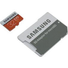 Micro SecureDigital 32Gb Samsung EVO Plus V2 Class 10 MB-MC32GA/RU/IN/APC {MicroSDXC Class 10 UHS-I U1, SD adapter}