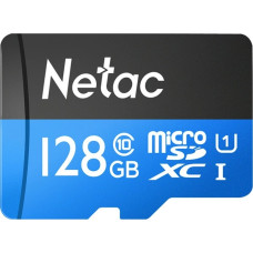 Micro SecureDigital 128GB Netac microSDXC Class10 NT02P500STN-128G-S P500 w/o adapter