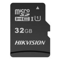 Micro SecureDigital 32GB Hikvision HS-TF-C1(STD)/32G/Adapter <HS-TF-C1(STD)/32G/Adapter> (с SD адаптером) R/W Speed 92/20MB/s , V10