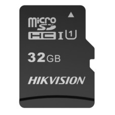 Micro SecureDigital 32GB Hikvision HS-TF-C1(STD)/32G/Adapter <HS-TF-C1(STD)/32G/Adapter> (с SD адаптером) R/W Speed 92/20MB/s , V10