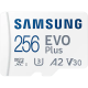 Флеш-карта microSDXC 256Гб Samsung Evo Plus, Class 10 UHS-I U3 ( MB-MC256KA ) адаптер SD