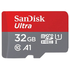 Флеш-карта microSDXC 32Гб Sandisk Ultra, Class 10/A1 ( SDSQUA4-032G-GN6MN )
