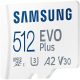Флеш-карта microSDXC 512Гб Samsung Evo Plus , Class 10 UHS-I U3 ( MB-MC512KA ) адаптер SD