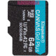 Флеш-карта 64Гб Kingston Canvas Go Plus SDXC Class 10 UHS-I U3 V30 A2 ( SDCG3/64GBSP )