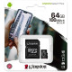 Флеш-карта 64Гб Kingston Canvas Select Plus SDXC Class 10 UHS-I ( SDCS2/64GB ) SD адаптер
