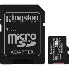 Флеш-карта 256Гб Kingston Canvas Select Plus SDXC Class 10 UHS-I ( SDCS2/256GB ) + SD adapter