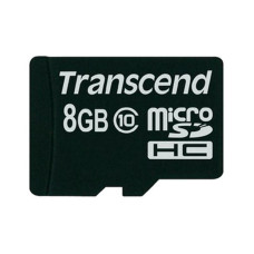 Флеш-карта microSDHC 8Гб Transcend , UHS-1/ Class 10 ( TS8GUSDCU1 )