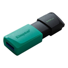 Kingston USB Drive 256Gb DataTraveler Exodia M <DTXM/256GB>, USB 3.2" черный/зеленый