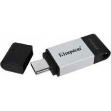 Kingston USB Drive 64GB USB 3.2 Gen 1, USB-C Storage DT80/64GB