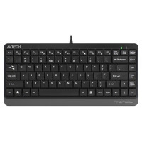 Клавиатура A4Tech Fstyler FK11 черный/серый USB slim
