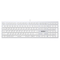 Клавиатура A4Tech Fstyler FX50 белый USB slim Multimedia (FX50 WHITE)