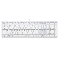 Клавиатура A4Tech Fstyler FX50 белый USB slim Multimedia (FX50 WHITE)